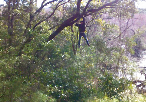 Hiking in Buxton Woods