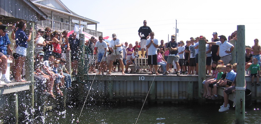 Day at the Docks Hatteras Island