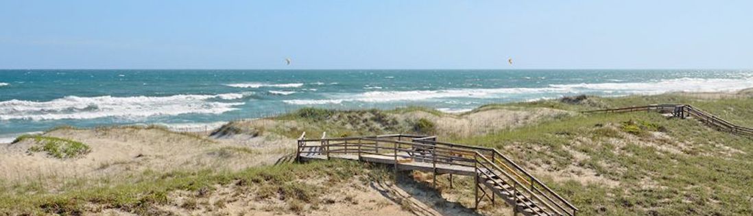 Waterfront View from Midgett Realty Rental