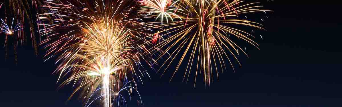 Fireworks on Fourth of July Hatteras Island