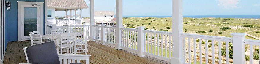 View of Hatteras from Midgett Realty Property Deck