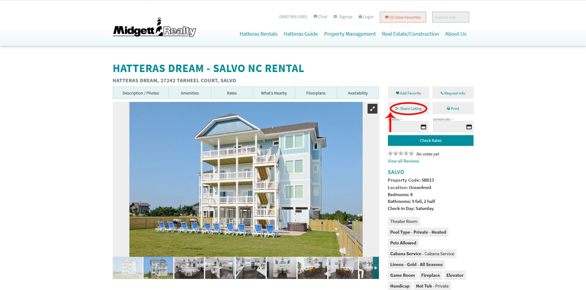 Share the perfect Hatteras Island beach vacation home