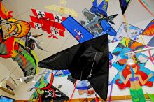 Kites Collection at Kitty Hawk Kites at Hatteras Landing