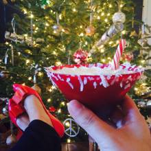 Coastal Cocktail with a Holiday Twist