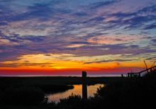 Scenery on Hatteras Island