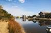 Canal front homes in Brigand's Bay
