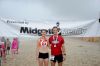 Andrew Nowak and Gabby Kennelly, 1st and 2nd place winners of the 2016 Memorial Day Shore Break 5K Sponsored by Midgett Realty