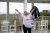 A member of Team Midgett after completing the 2016 Memorial Day Shore Break 5K Sponsored by Midgett Realty