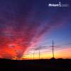 Sunset on Highway 12