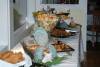 Appetizers served at the Midgett Realty holiday party