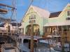 Charming buildings at Hatteras Landing Marina