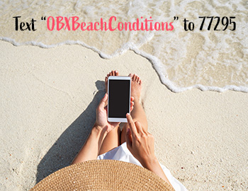 Text "OBXBeachConditions" to 77295